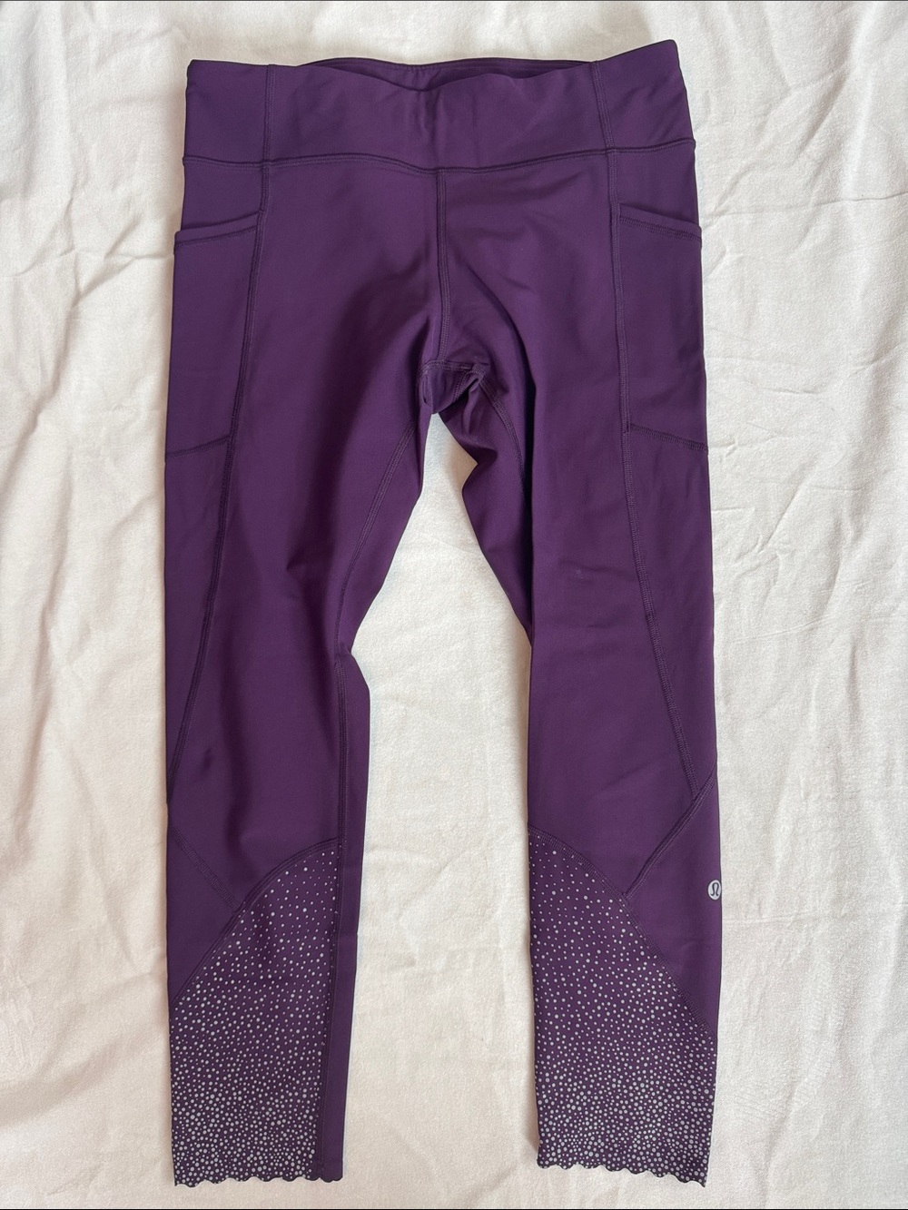 Lululemon Tight Stuff Tight II Deepest Magenta Size 10